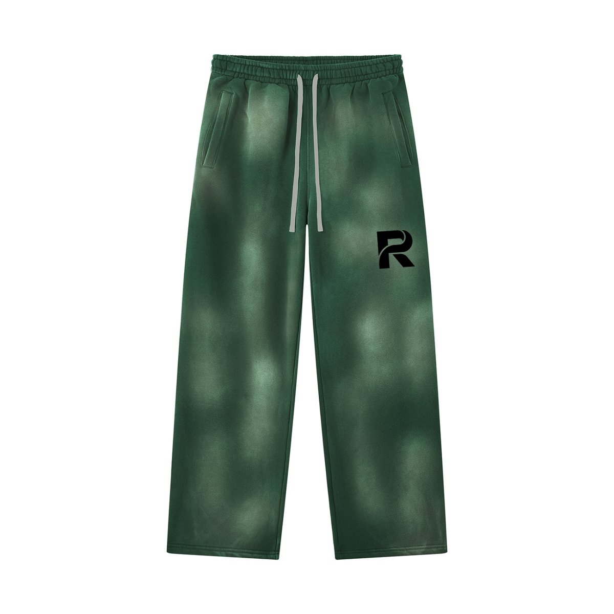 Unisex Sunfade Wide Leg Fleece Sweatpants