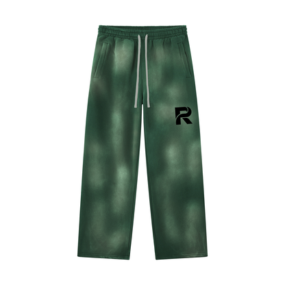 Unisex Sunfade Wide Leg Fleece Sweatpants