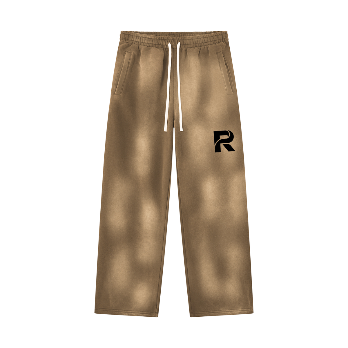 Unisex Sunfade Wide Leg Fleece Sweatpants