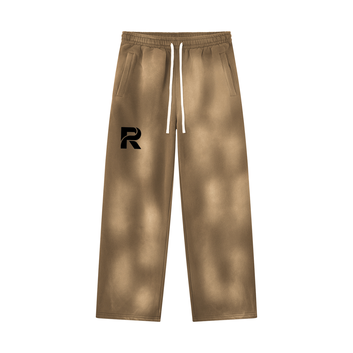 Unisex Sunfade Wide Leg Fleece Sweatpants