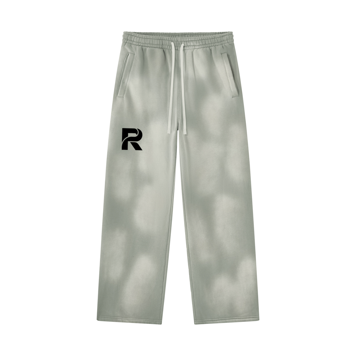 Unisex Sunfade Wide Leg Fleece Sweatpants