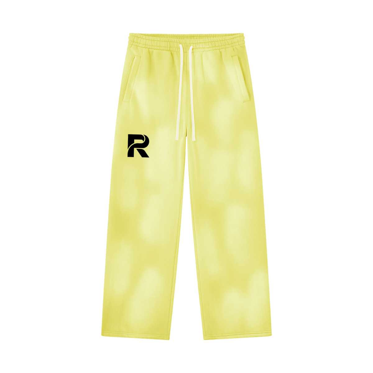 Unisex Sunfade Wide Leg Fleece Sweatpants