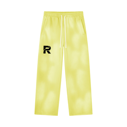 Unisex Sunfade Wide Leg Fleece Sweatpants