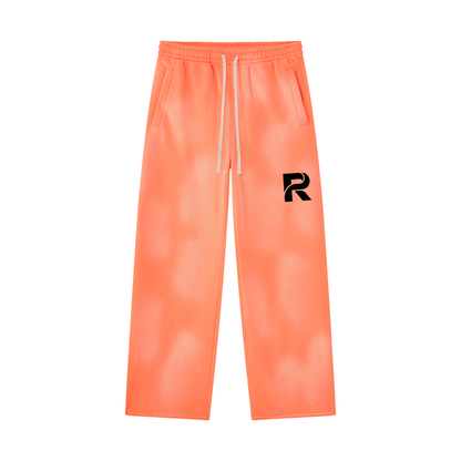 Unisex Sunfade Wide Leg Fleece Sweatpants