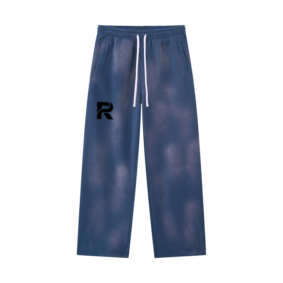 Unisex Sunfade Wide Leg Fleece Sweatpants