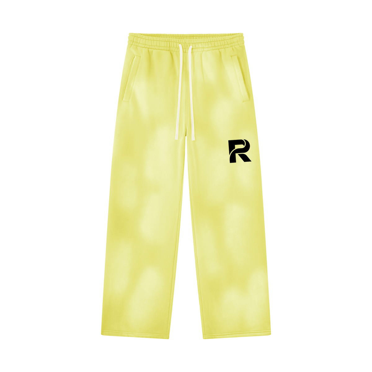 Unisex Sunfade Wide Leg Fleece Sweatpants