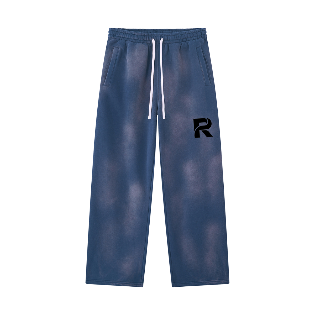 Unisex Sunfade Wide Leg Fleece Sweatpants