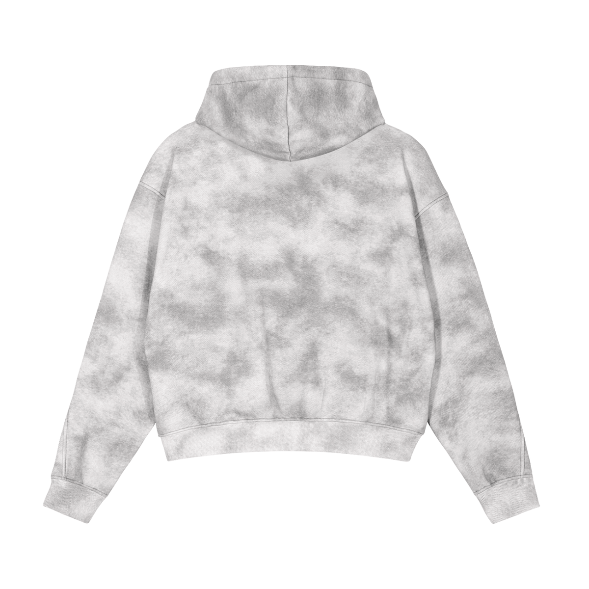 Raxis Dirty Washed Zip-Up Fleece Hoodie